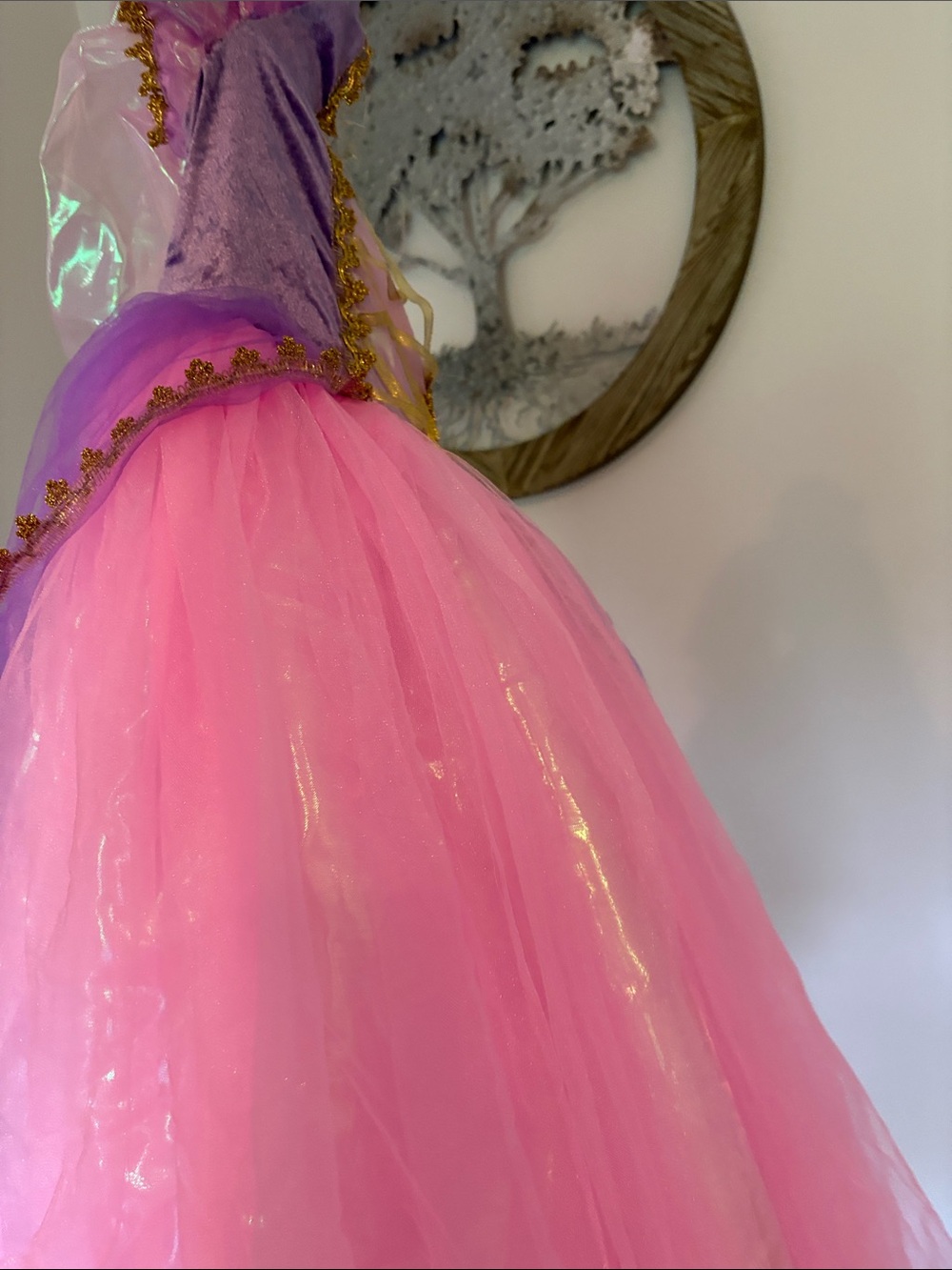 Pink & Purple Princess Tulle Dress-Up Costume for Kids - Picture 5 of 5